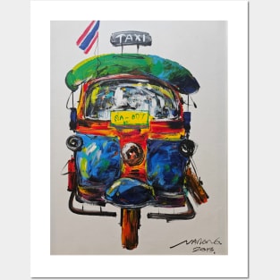 Tuk-Tuk Posters and Art